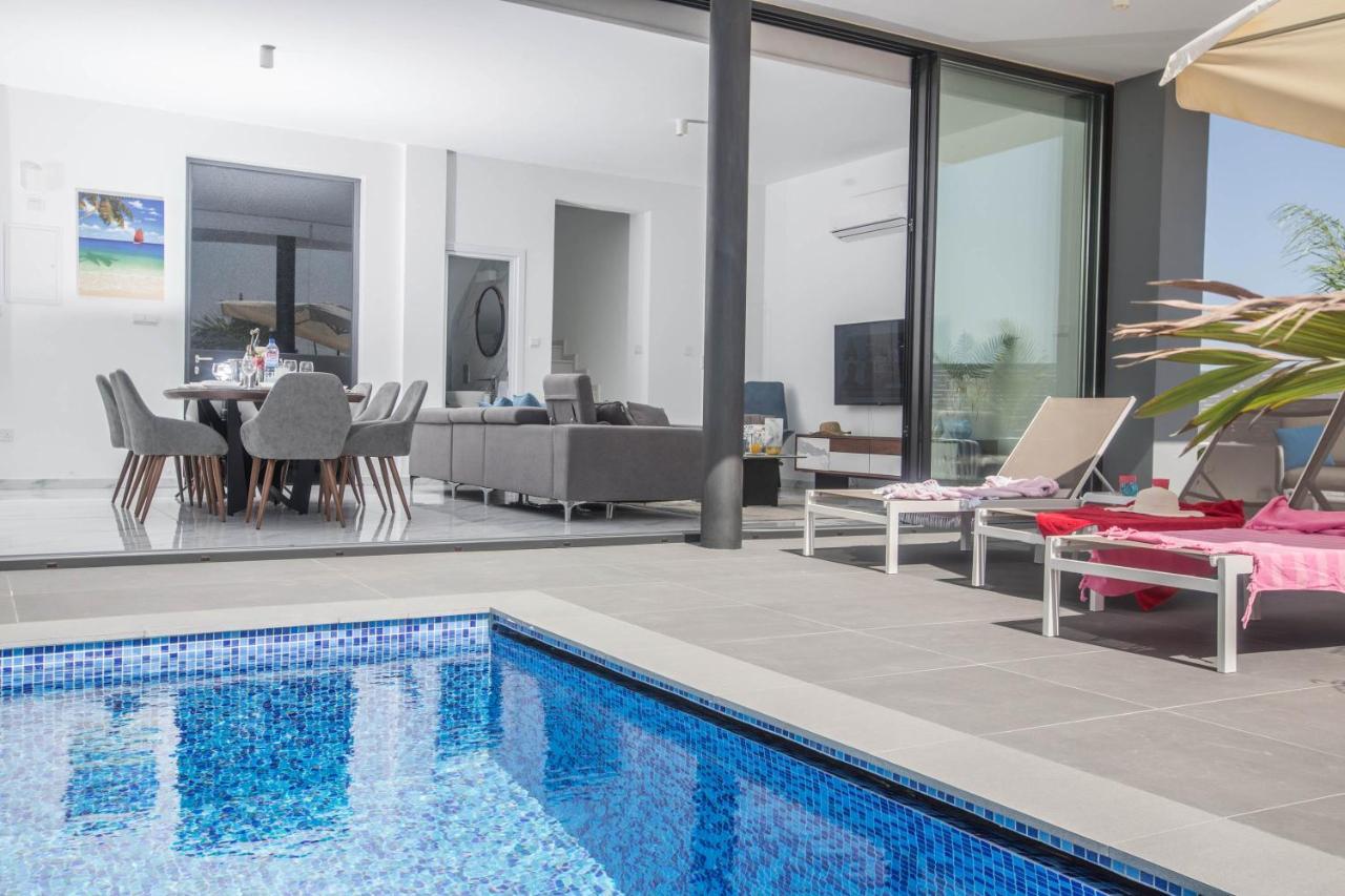 Anassa Seaview Villa - Stunning Panoramic Views Protaras Bagian luar foto