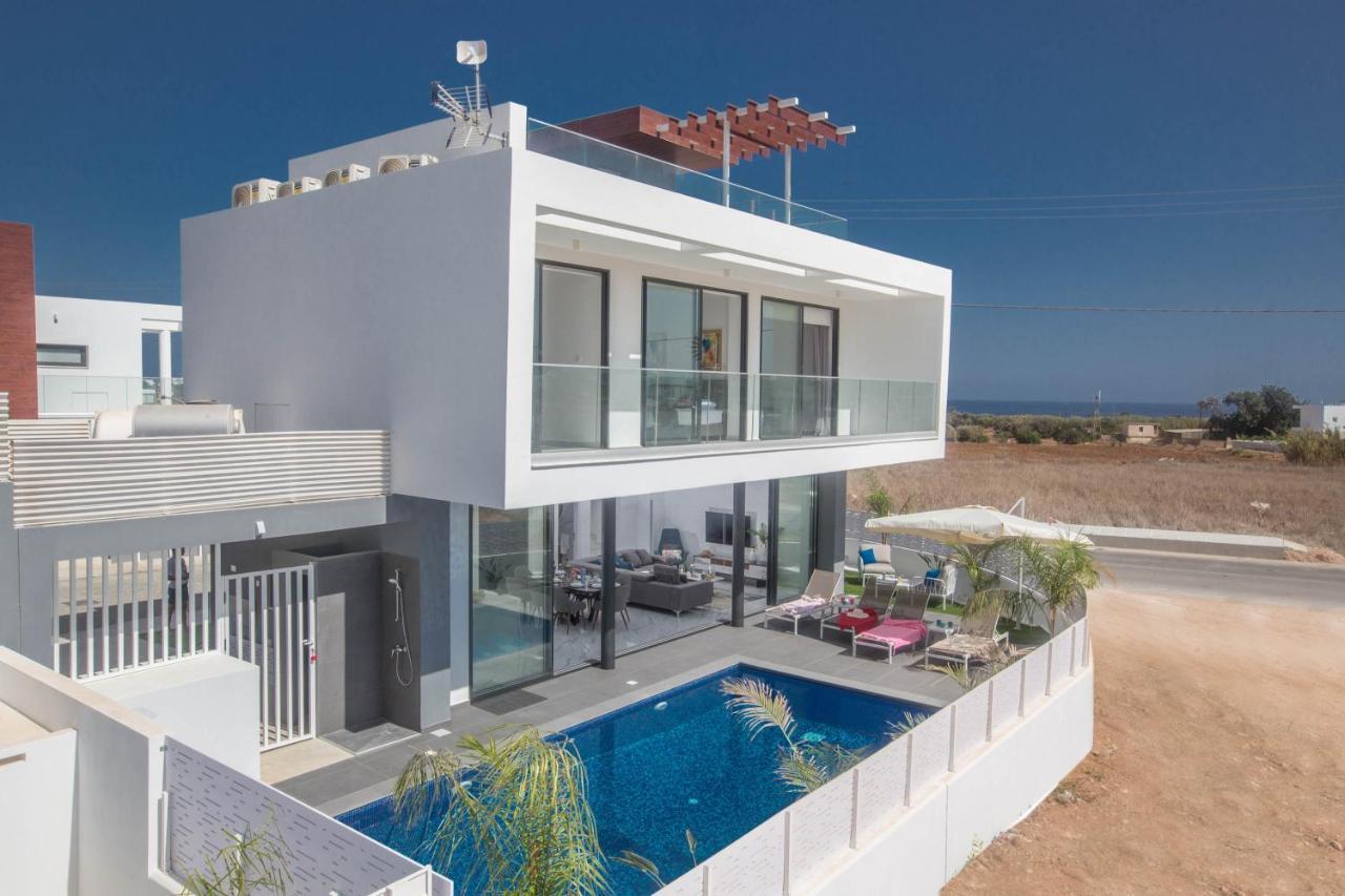 Anassa Seaview Villa - Stunning Panoramic Views Protaras Bagian luar foto